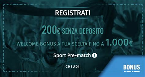betflag bonus benvenuto